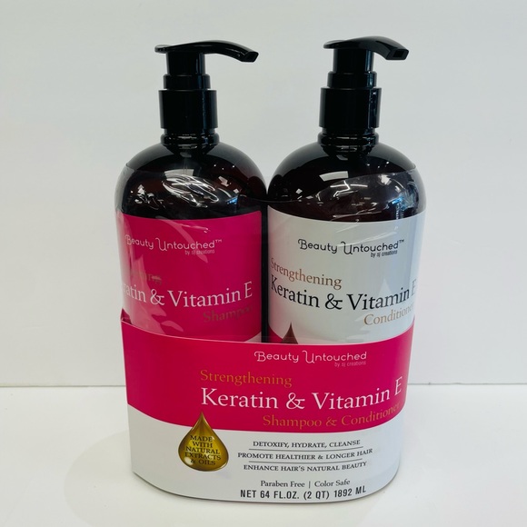 SJ CREATIONS Hair Beauty Untouched Keratin Vitamin E Strengthening